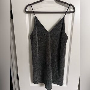 Sparkling silver dress